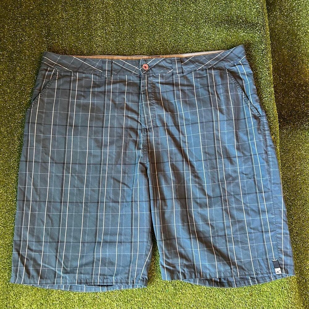 O-neill Men's Blue and Green Shorts